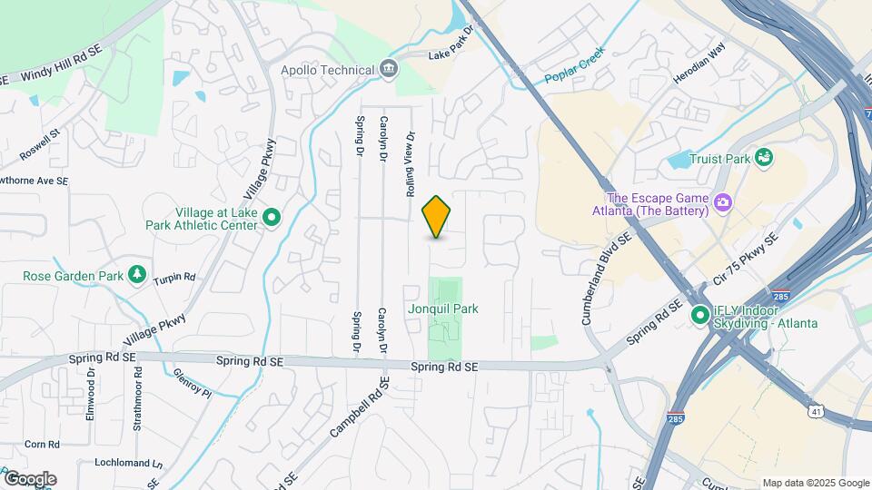 2551 Park Rd Map and Location Details