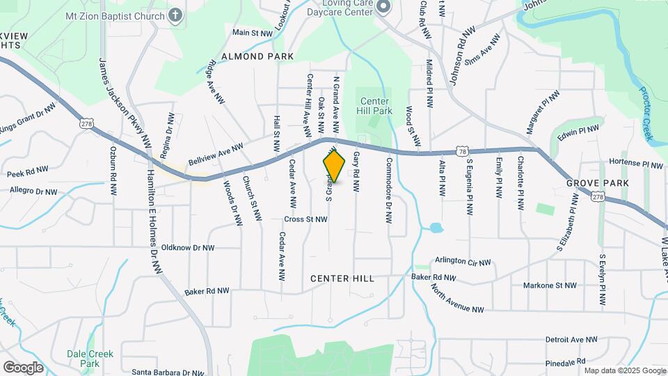729 S Grand Ave NW Map and Location Details
