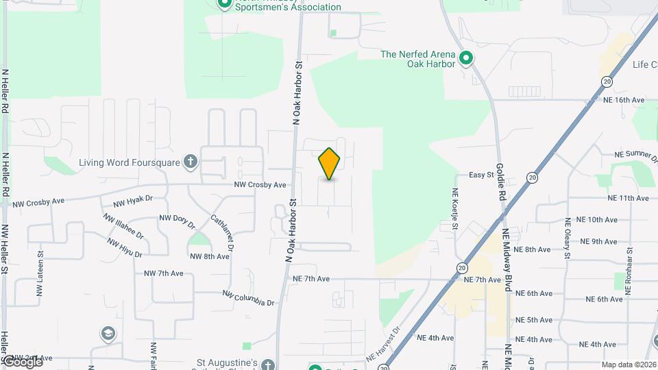 1101 NE Big Berry Loop Map and Location Details