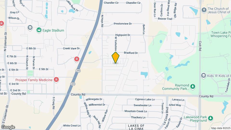 1714 Ridgewood Dr Map and Location Details