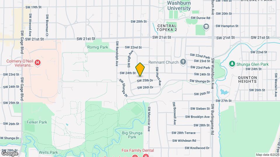 2416 SW 25th Dr Map and Location Details
