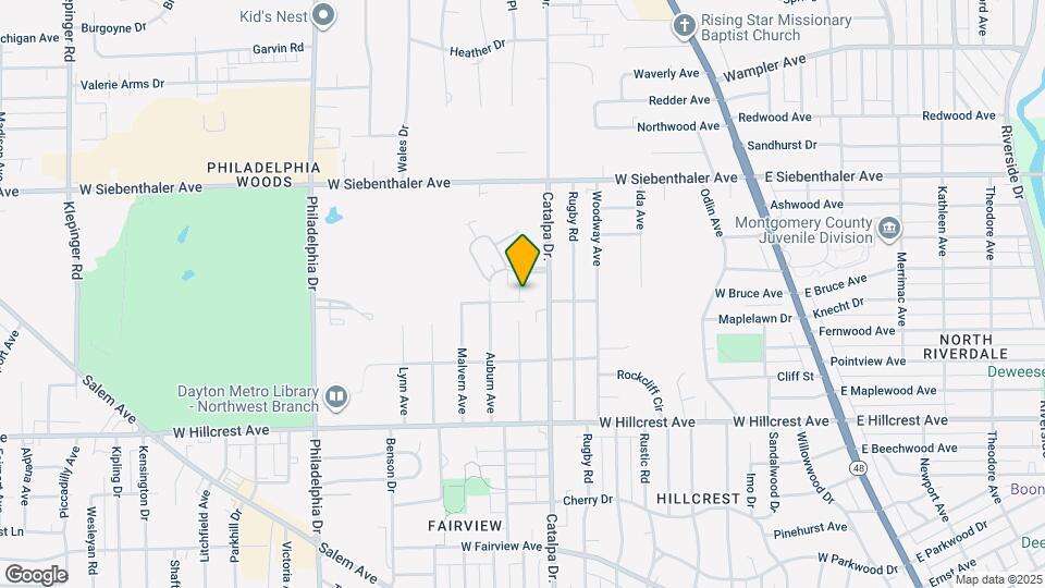 721 Golfview Ave Mapa y Detalles de la Ubicación