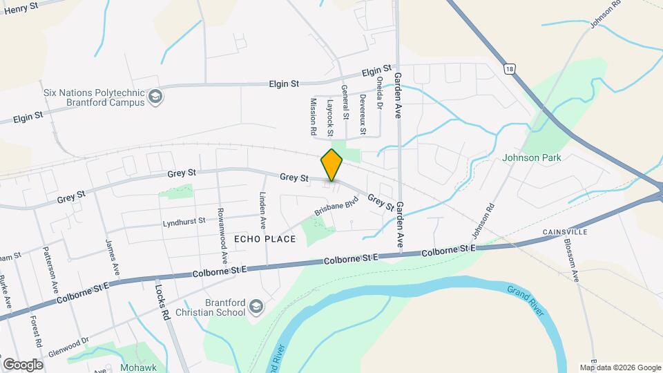 663 Grey St Map and Location Details