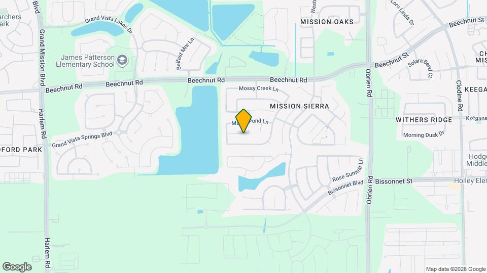 18211 Palisade Rock Ct Map and Location Details