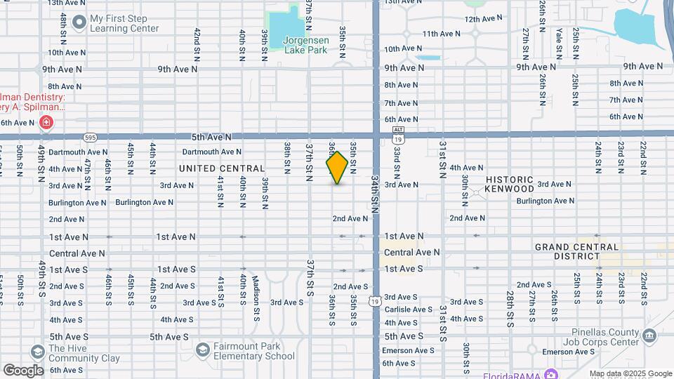 3544 3rd Ave N Mapa y Detalles de la Ubicación