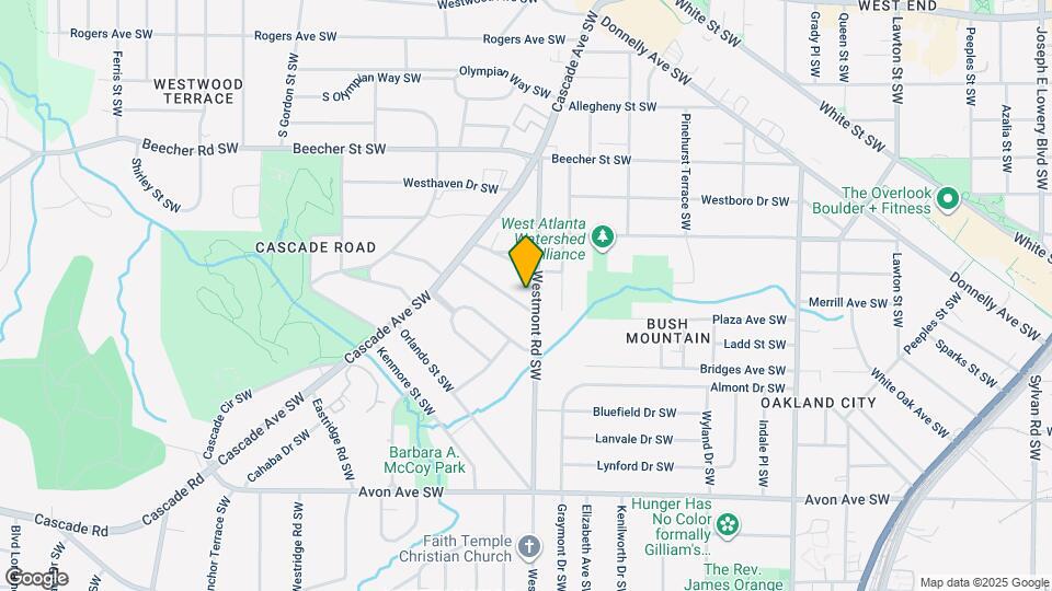 1535 Pineview Terrace SW Map and Location Details