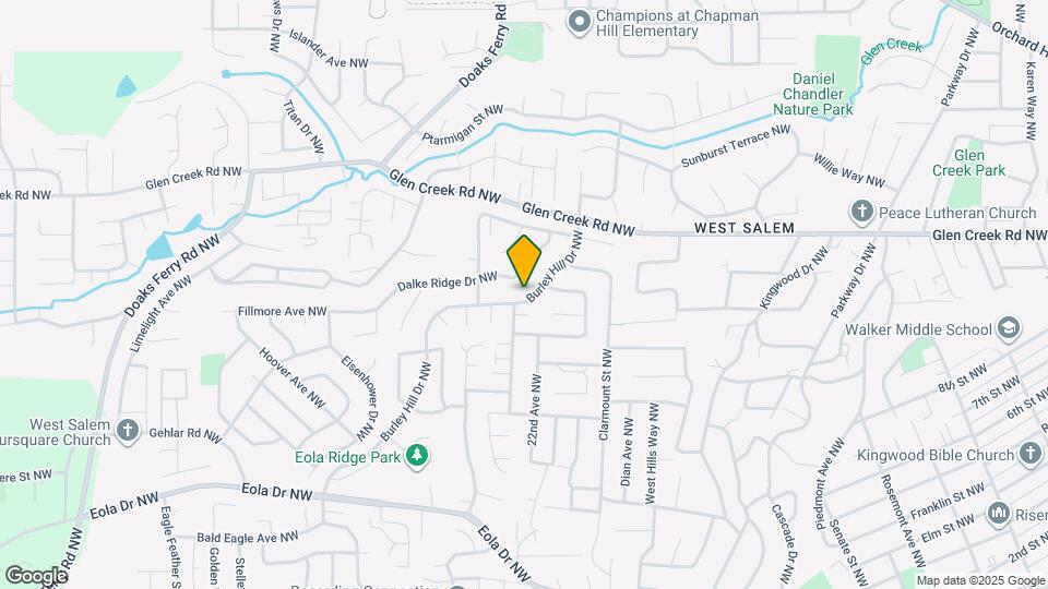 979 Burley Hill Dr NW Mapa y Detalles de la Ubicación