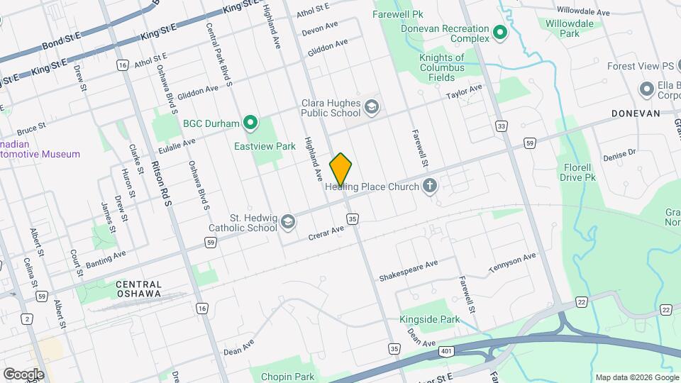 328 Wilson Rd S, Unit Lower Map and Location Details