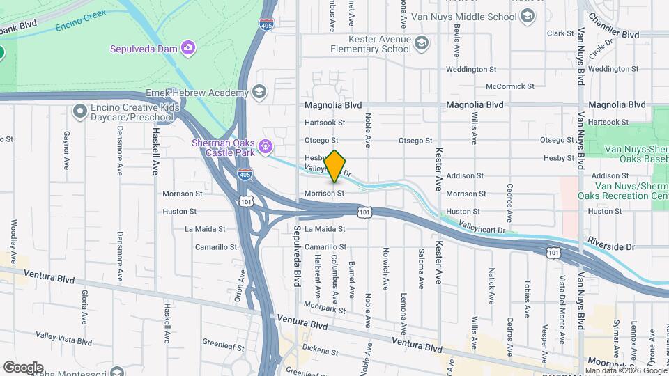4962 Columbus Ave Map and Location Details