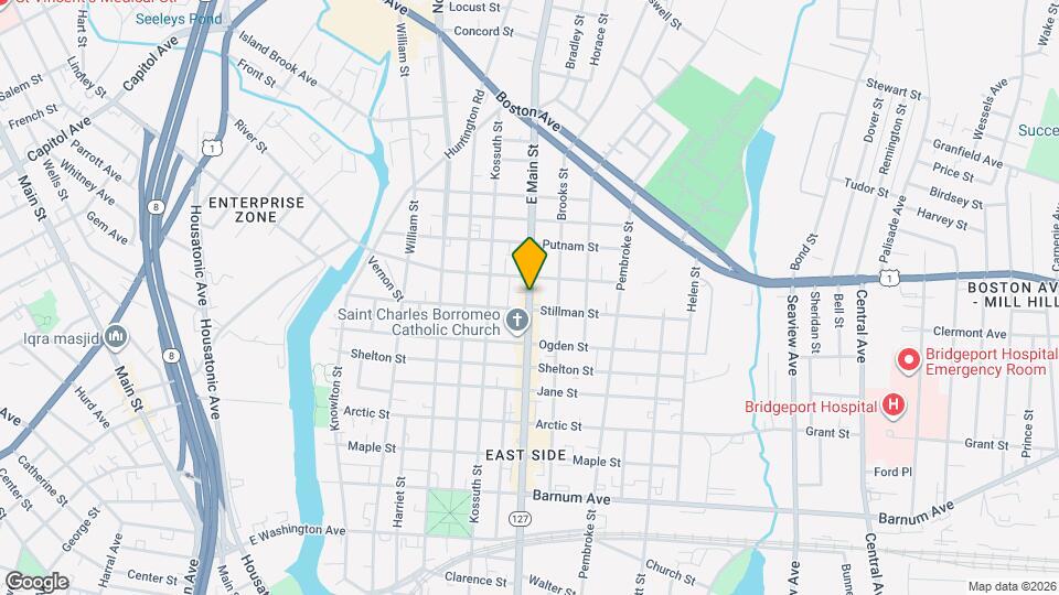 1333 E Main St, Unit 7 Mapa y Detalles de la Ubicación