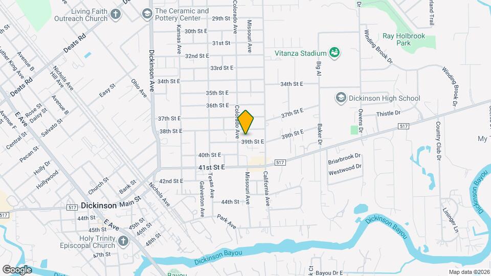 4809 39th St E Map and Location Details