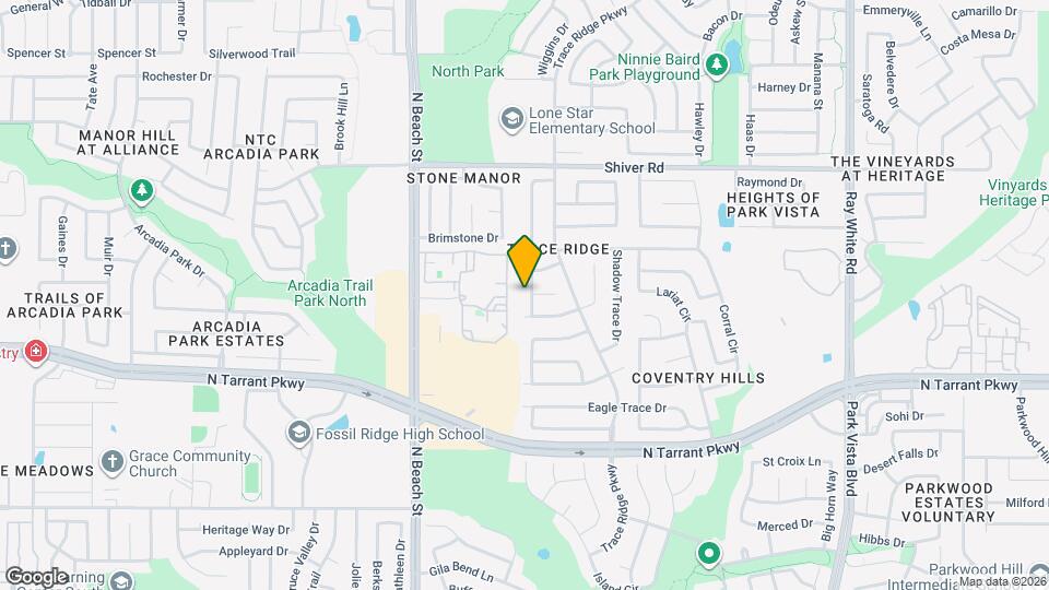 8713 Sunset Trace Dr Map and Location Details