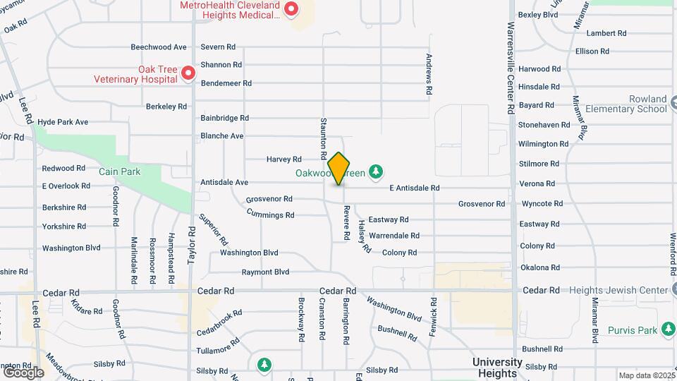 1968 Revere Rd Map and Location Details