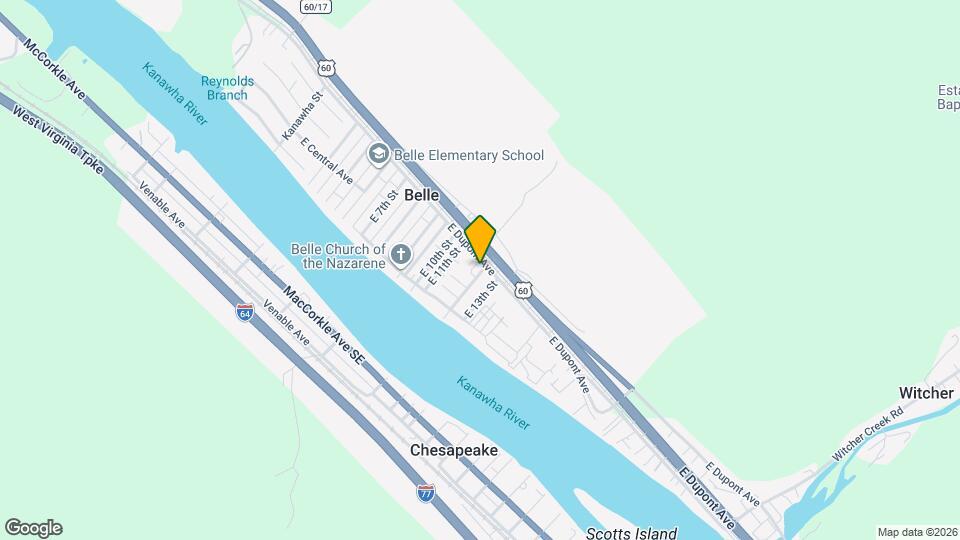 345 E 12th St, Unit Apt. C Map and Location Details