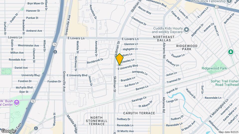 6105 E University Blvd Map and Location Details