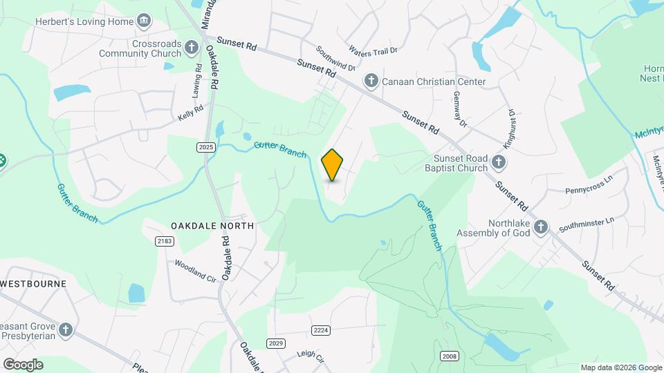 3418 Ann Franklin Ct Mapa y Detalles de la Ubicación