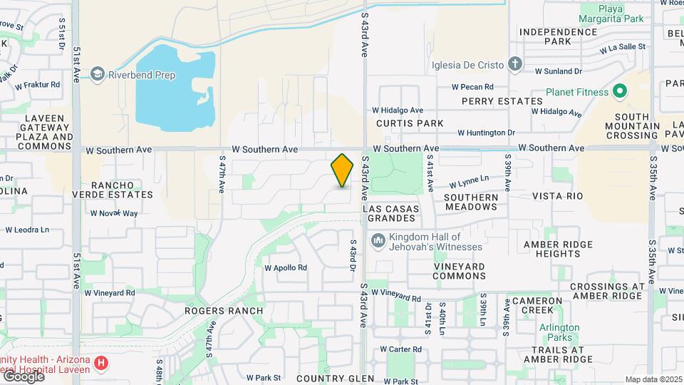 4315 W T Ryan Ln Map and Location Details
