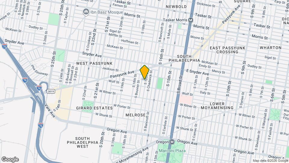 2232 S 17th St Map and Location Details