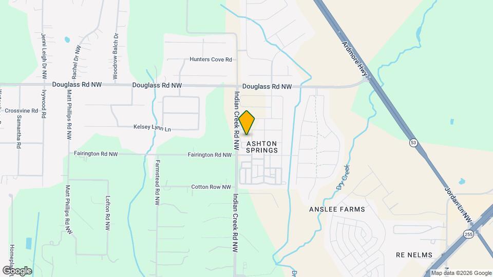6609 Cotton Crk Rd NW Map and Location Details