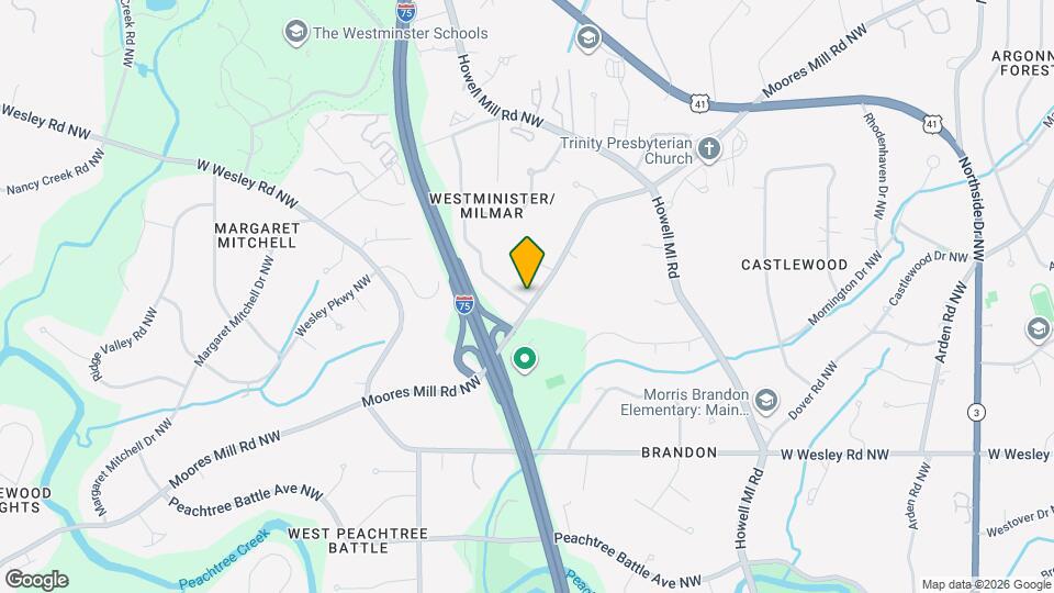 1131 Milmar Dr NW Map and Location Details