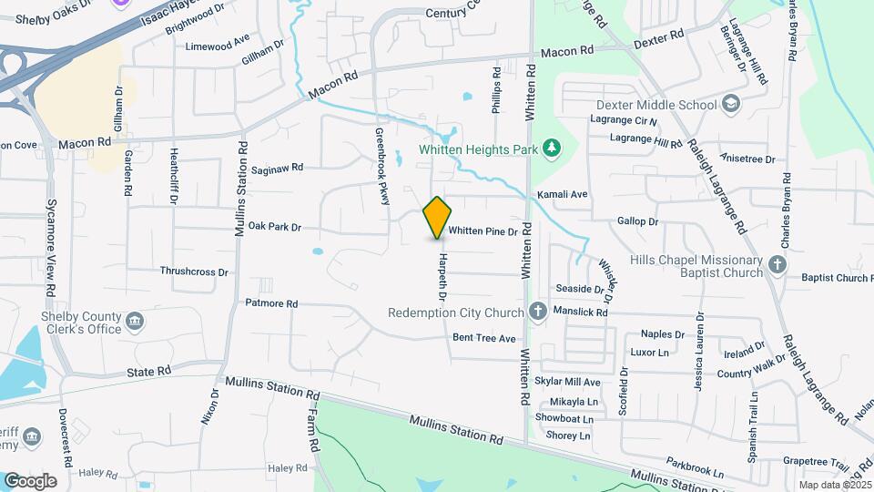 1231 Harpeth Dr Map and Location Details