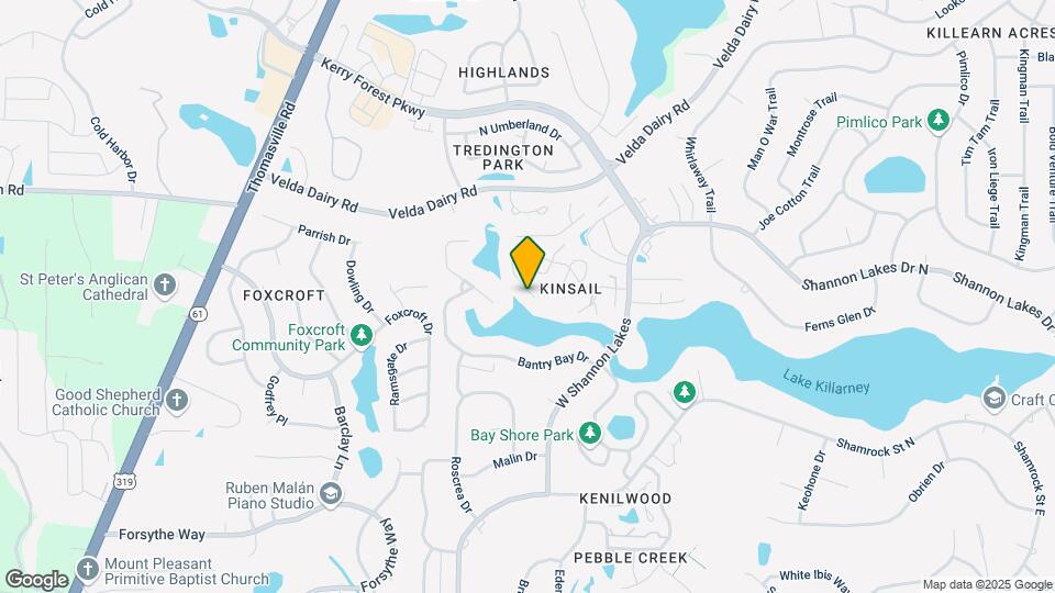 2704 Nantucket Ln Map and Location Details