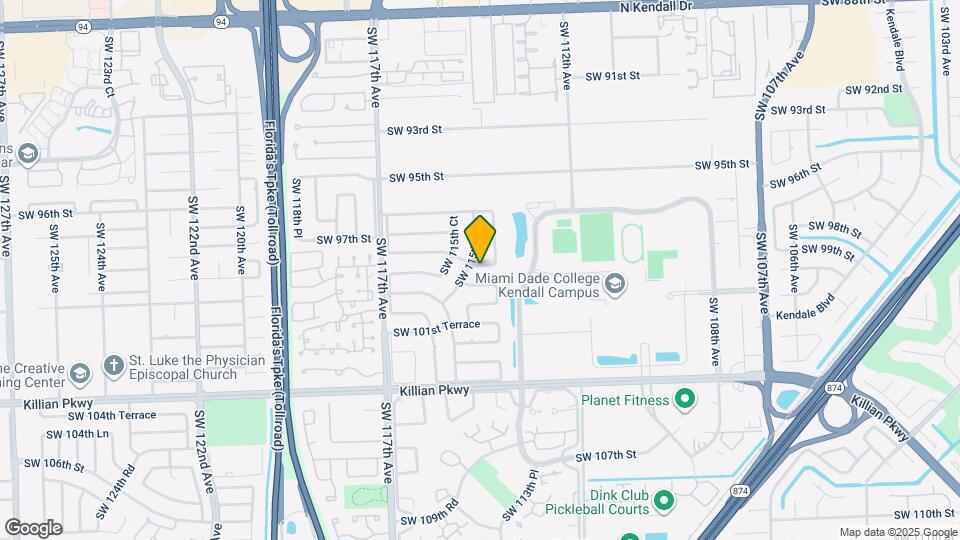 11480 SW 98th St Map and Location Details