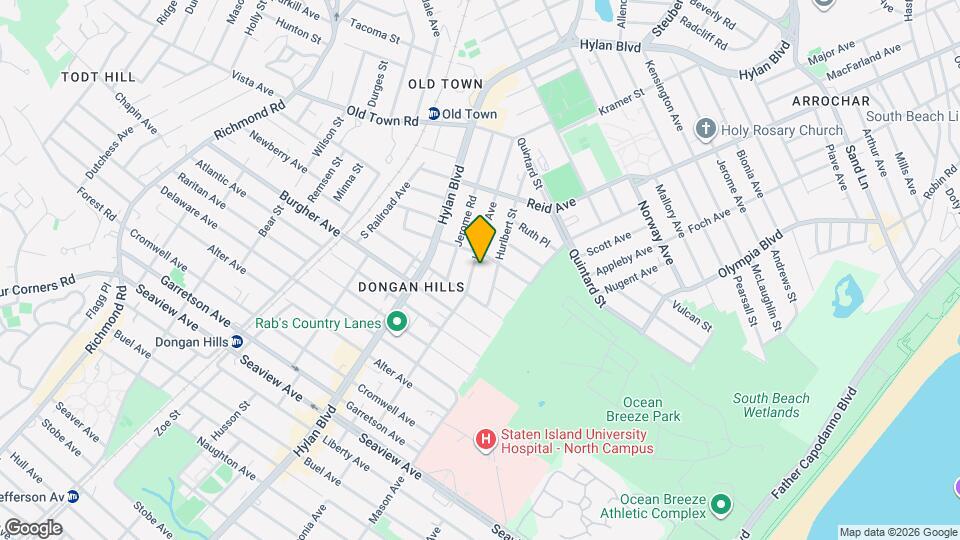 160 Laconia Ave, Unit 2 Mapa y Detalles de la Ubicación