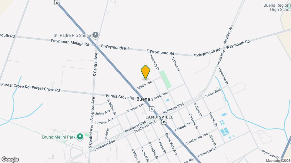 114 Melini Ave Map and Location Details