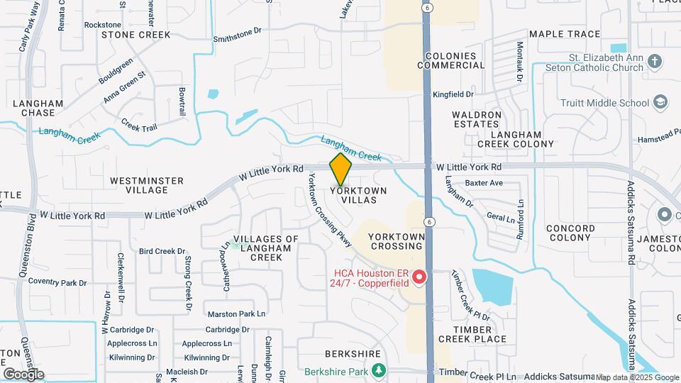6130 Yorkglen Manor Ln Map and Location Details