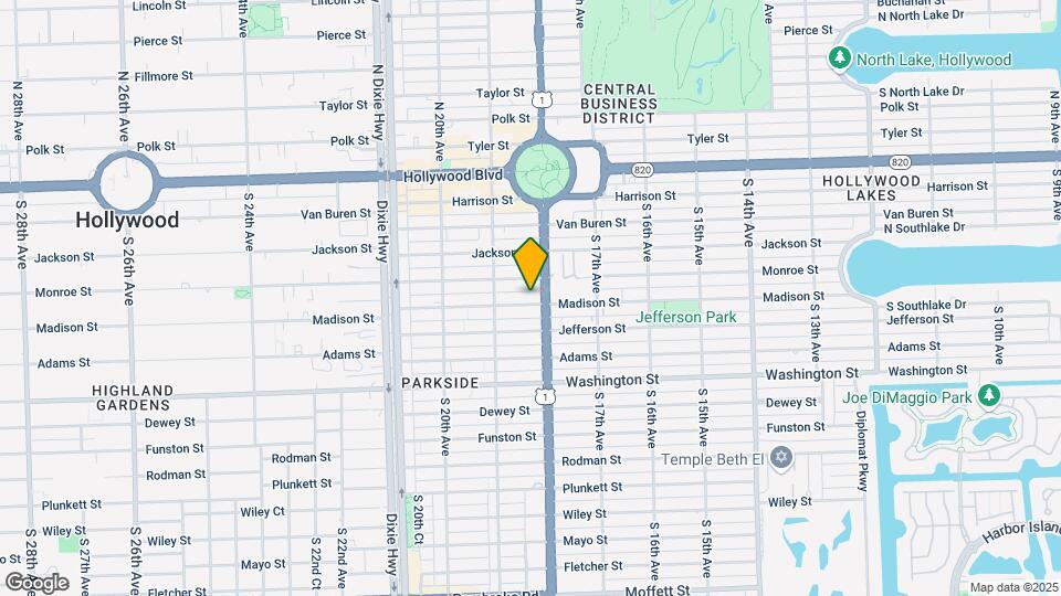 1813 Madison St Map and Location Details