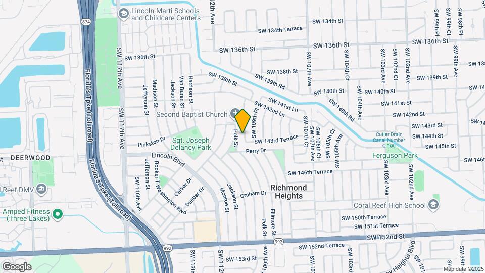 14312 SW 110th Ave Map and Location Details