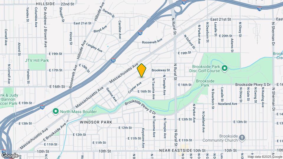 2346 Coyner Ave Map and Location Details