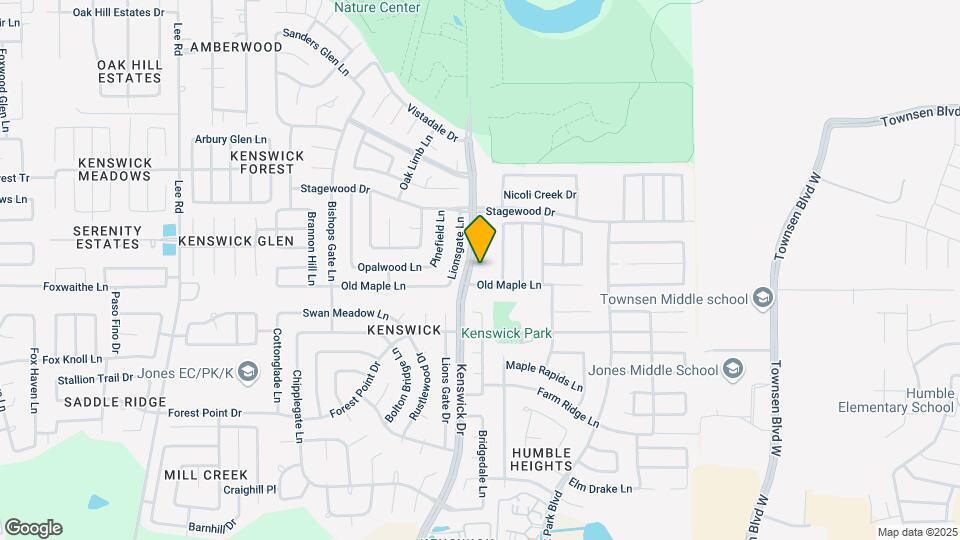8506 Opalwood Ct Map and Location Details