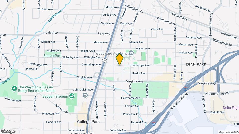 1676 Cambridge Ave Mapa y Detalles de la Ubicación