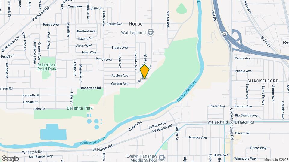 1201 Roselawn Ave Map and Location Details