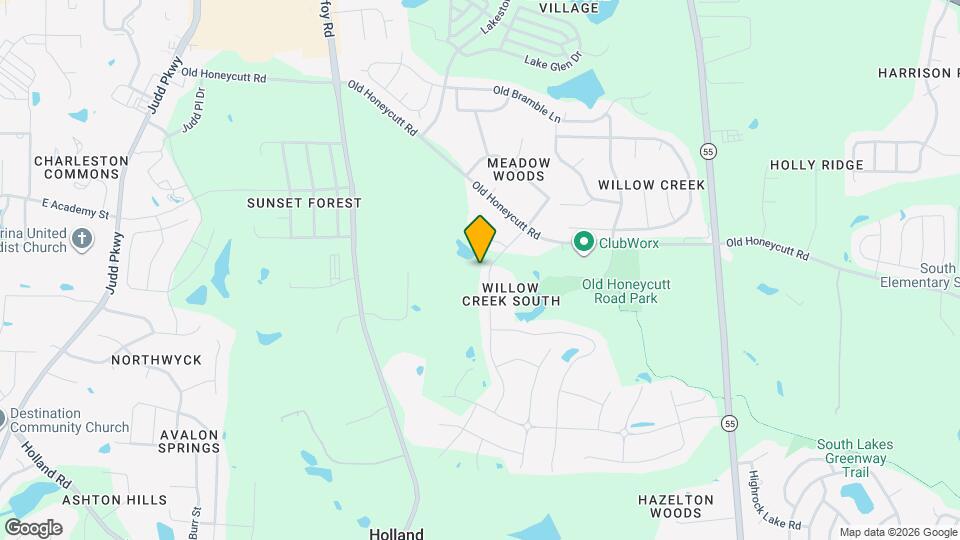 204 Ber Creek Dr Map and Location Details