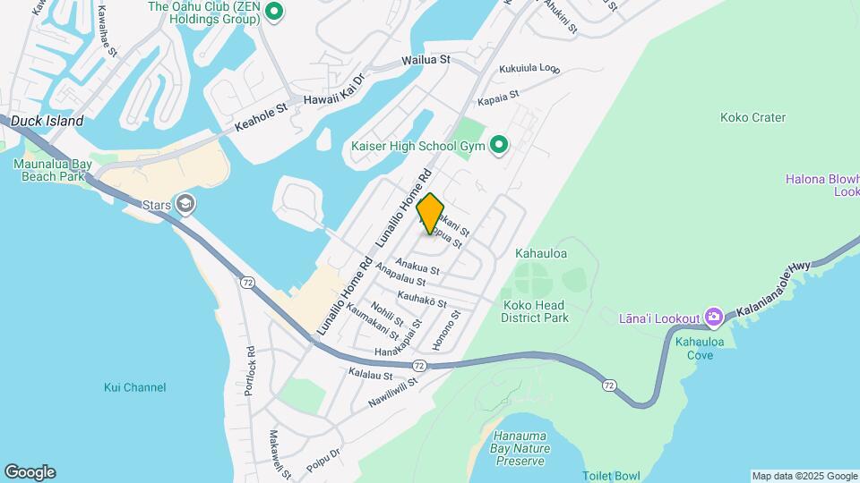 366 Waiopua Pl Map and Location Details