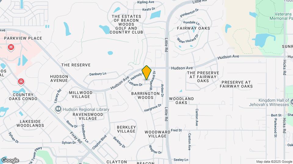 8925 Helmsly Ln Map and Location Details