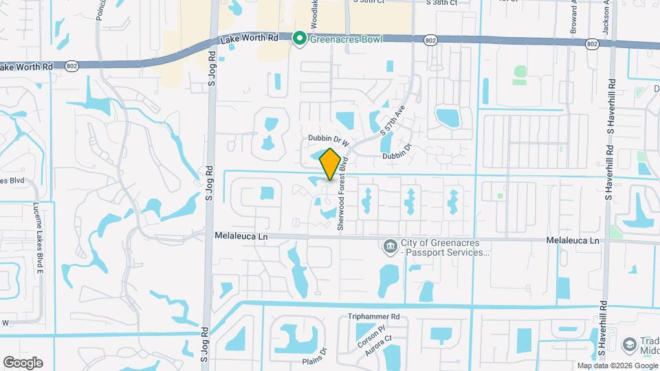 4121 Oak Terrace Dr Map and Location Details