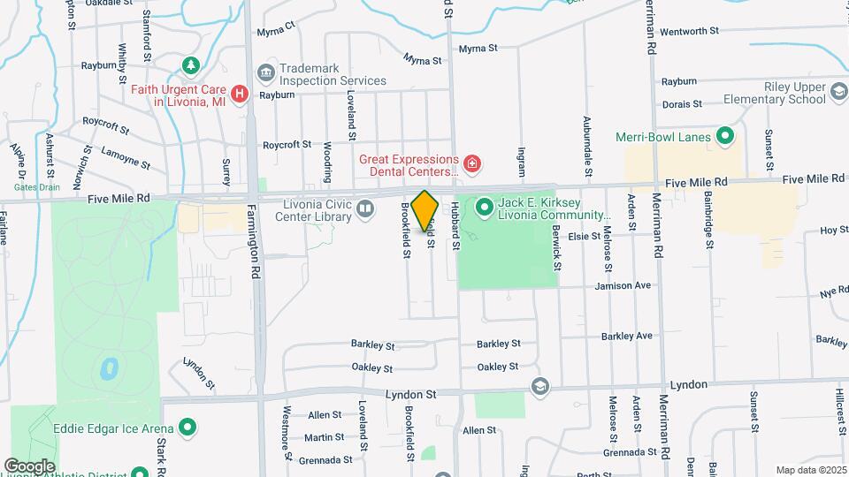 15111 Fairfield St Map and Location Details