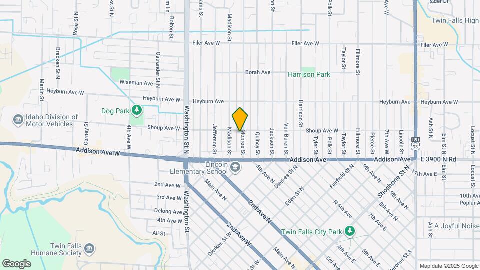 187 Monroe St Map and Location Details