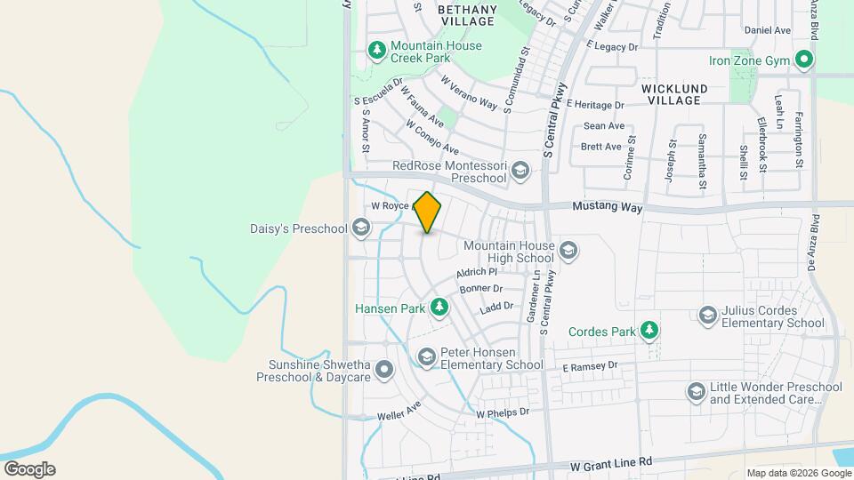 1042 S Vecindad St Map and Location Details