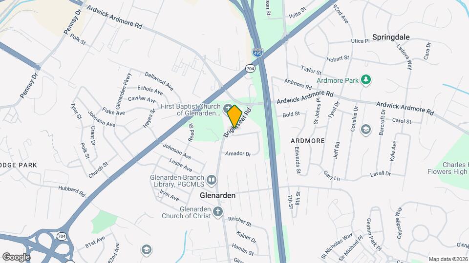 8800 Sterling St Map and Location Details