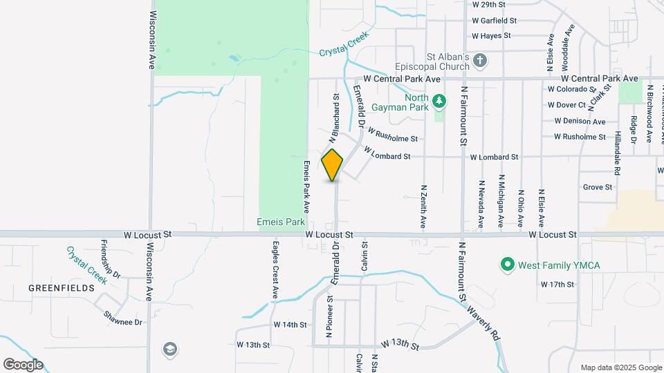 2218 Emerald DR Mapa y Detalles de la Ubicación