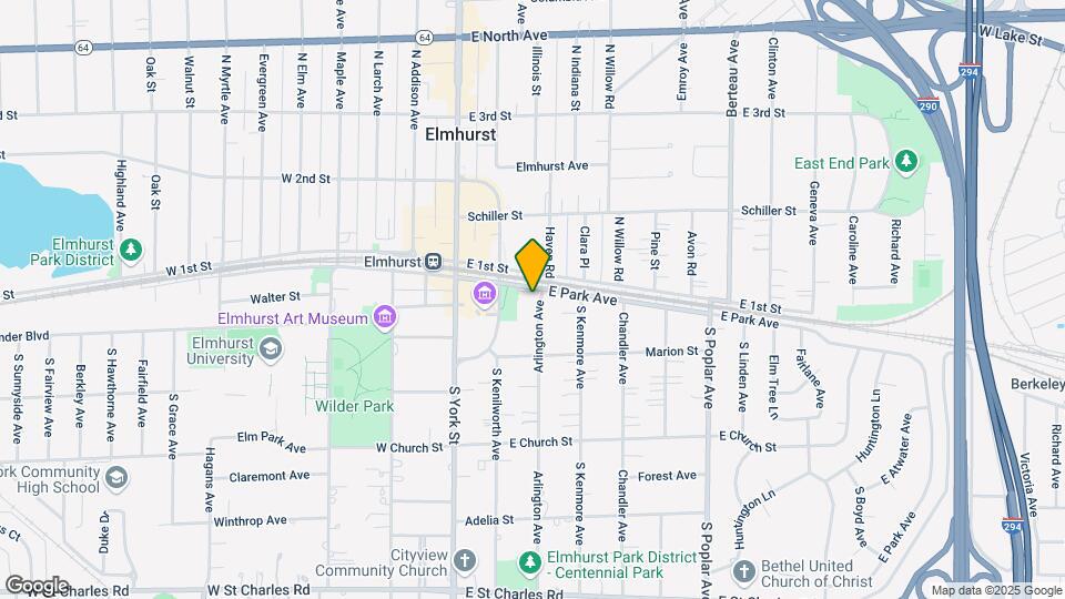 Arlington Elmhurst Apartments Map and Location Details