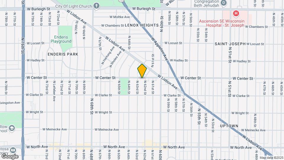 6211 W Center St Mapa y Detalles de la Ubicación