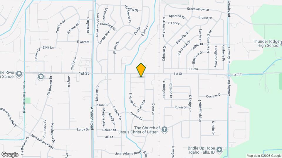 144 S Emery Ln Map and Location Details