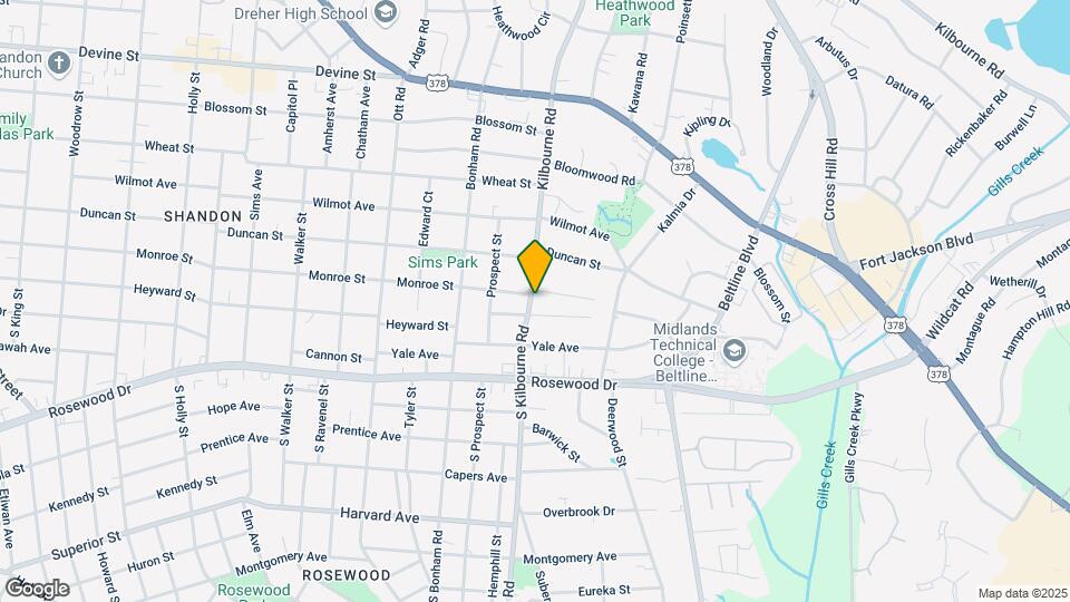 108-110 Kilbourne Rd Mapa y Detalles de la Ubicación