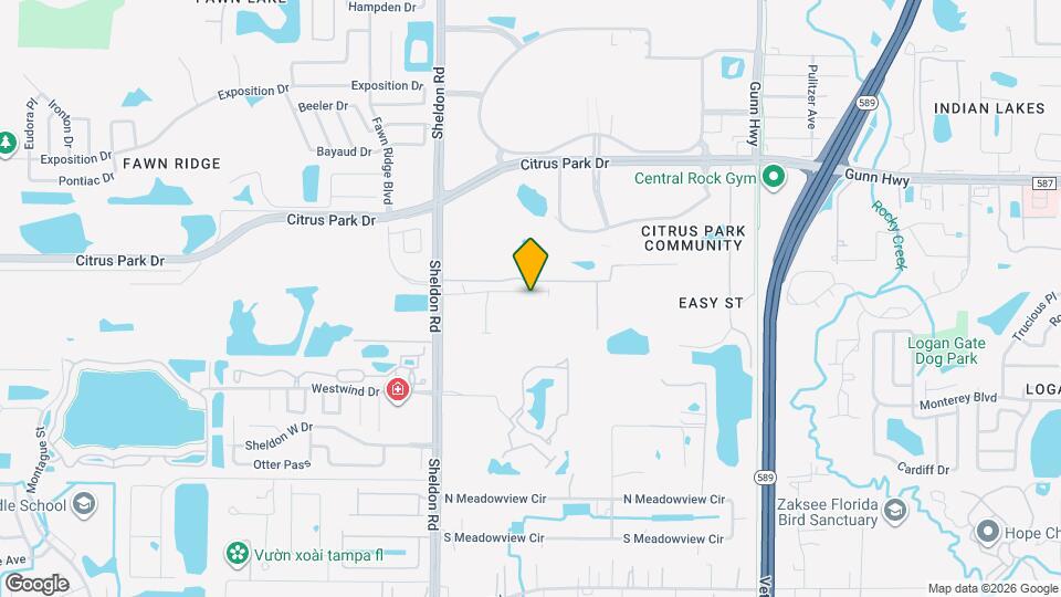 8716 Terracina Lake Dr Map and Location Details